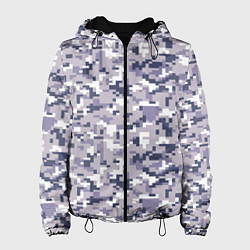 Женская куртка Камуфляж ACUpat серый пиксель