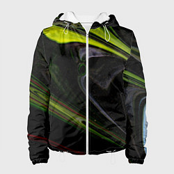 Женская куртка Зелёный песок в темноте