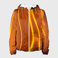 Женская куртка Пламенная абстракция