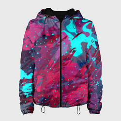 Женская куртка Смешанные краски