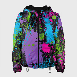 Женская куртка Для граффити - абстрактные брызги