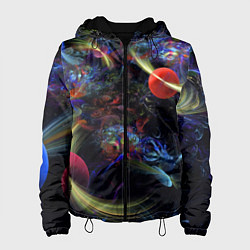 Женская куртка Abstract space composition