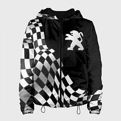 Женская куртка Peugeot racing flag