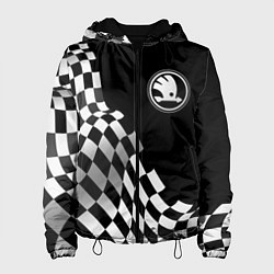 Женская куртка Skoda racing flag