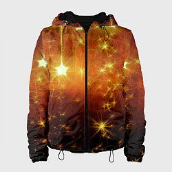 Женская куртка Золотистае звёзды