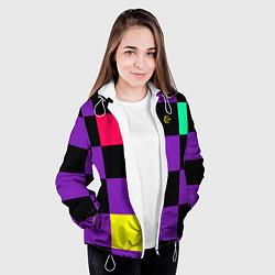 Куртка с капюшоном женская FIRM прямо из 80х, цвет: 3D-белый — фото 2