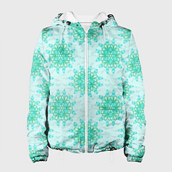 Женская куртка Цветок и завитушка