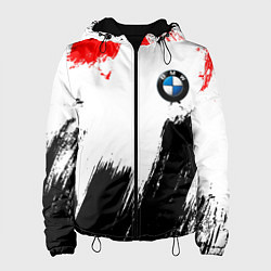 Куртка с капюшоном женская BMW art, цвет: 3D-черный