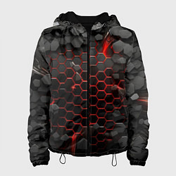 Женская куртка Взрыв объемных плит