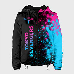 Женская куртка Tokyo Revengers - neon gradient: по-вертикали