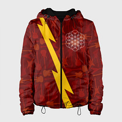 Женская куртка Coldplay гитары и молния