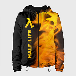 Женская куртка Half-Life - gold gradient: по-вертикали