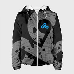 Куртка с капюшоном женская Форма Cloud 9 black, цвет: 3D-белый