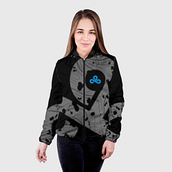 Куртка с капюшоном женская Форма Cloud 9 black, цвет: 3D-черный — фото 2