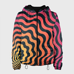 Женская куртка Абстрактный градиентовый узор