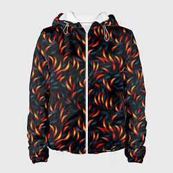 Женская куртка Оранжевые листочки