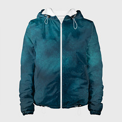 Женская куртка Синие туманные камешки