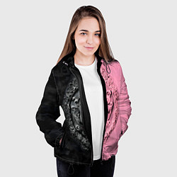 Куртка с капюшоном женская Blackpink Kill this love, цвет: 3D-черный — фото 2