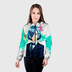 Куртка с капюшоном женская Touka Kirishima, цвет: 3D-черный — фото 2