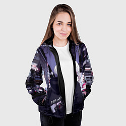 Куртка с капюшоном женская Kaneki Ken, цвет: 3D-черный — фото 2