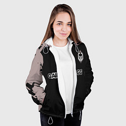 Куртка с капюшоном женская Gaimin Gladiators Splash, цвет: 3D-белый — фото 2