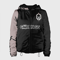Куртка с капюшоном женская Gaimin Gladiators Splash, цвет: 3D-черный