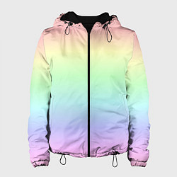 Женская куртка Нежная радуга