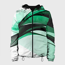 Женская куртка White green black
