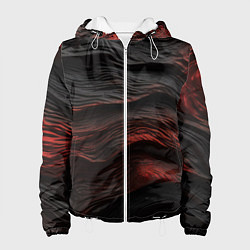 Женская куртка Black red texture