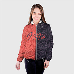 Куртка с капюшоном женская Strey Kids x Anime, цвет: 3D-белый — фото 2