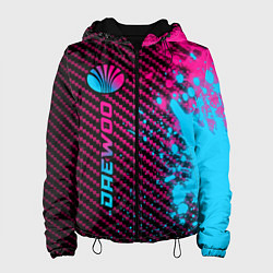 Женская куртка Daewoo - neon gradient: по-вертикали