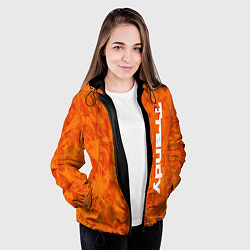 Куртка с капюшоном женская Дизайн Trendy, цвет: 3D-черный — фото 2