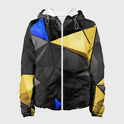 Женская куртка Black yellow elements