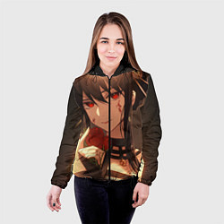 Куртка с капюшоном женская Семья Шпиона Йор Форджер, цвет: 3D-черный — фото 2