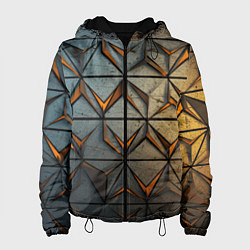 Женская куртка Объемная броня из плит