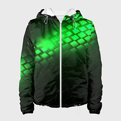 Женская куртка Неоновые зеленые пластины