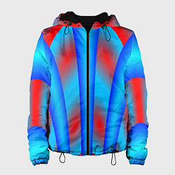 Женская куртка Сине-красные