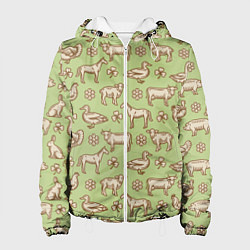 Женская куртка Фермерские животные