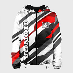 Женская куртка Honda - red and white