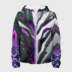 Женская куртка Броня адская и райская фиолетовая