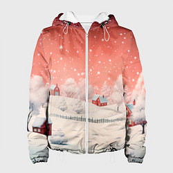 Женская куртка Волшебство новогодней ночи