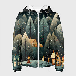 Женская куртка Зимняя страна чудес
