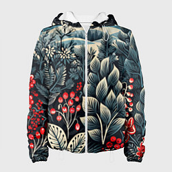 Женская куртка Хрустальные рисунки