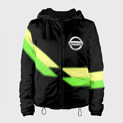 Женская куртка Nissan logo brend auto