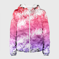 Женская куртка Сине-красная абстракция