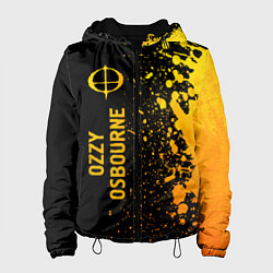 Женская куртка Ozzy Osbourne - gold gradient по-вертикали