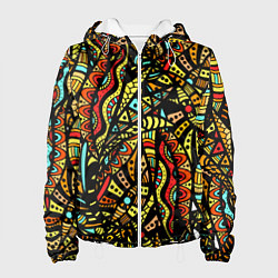 Женская куртка Африканская живопись