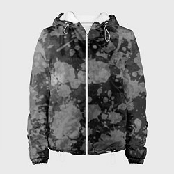 Женская куртка Абстракция - светлое на темном