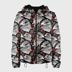 Женская куртка Портреты орлов