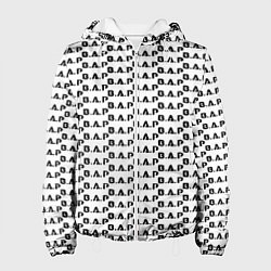 Куртка с капюшоном женская BAP kpop steel pattern, цвет: 3D-белый